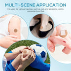 NOLITOY 50pcs Spot Bandage, Round Fabric Adhesive Patches for Small Cut Wounds Protection Hides Skin Spots