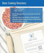 CLEAR CREEK Certified Glyphosate Residue Free Kidney Beans | 25 LB Bucket | Project Non-GMO Verified
