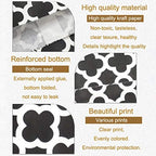 KEYYOOMY 200 Pcs Black Candy Buffet Bags - Small Polka Dot Paper Treat Bags for Wedding & Birthday Party (5 x 7 inch)