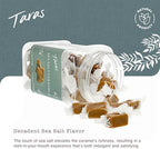Taras Gourmet Sea Salt Caramels | All Natural Candy | Creamy & Individually Wrapped with Real Butter (20 oz)