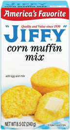 Cornbread flour mixing + King Combo QR code (Original Stylle (2 count))
