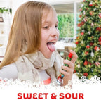 Pen Spray Liquid Candy - Holiday Unique Candy Stocking Stuffers of Sweet and Sour Flavors Including Green Apple, Strawberry, & Mixed Fruits, 24 Pack,