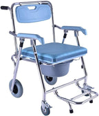 Bedside Toilet Chair Bedside Toilet Chair Toilet Wheel Toilet Wheel Elderly Pregnant Folding Bath Chair Bathroom Toilet