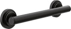 Moen YG0712BL Bathroom Safety 12-Inch Stainless Steel Modern Bathroom Grab Bar