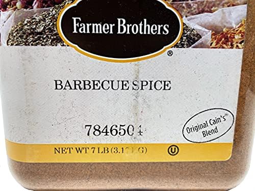 Farmer Brothers Barbecue Spice, 7 lbs - Original Cain's Blend