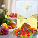SweetGourmet Mini Butterflies Gummy, Assorted Fruit Flavors Candy, Fat Free, Gluten Free, 3 Pound Bulk Bag