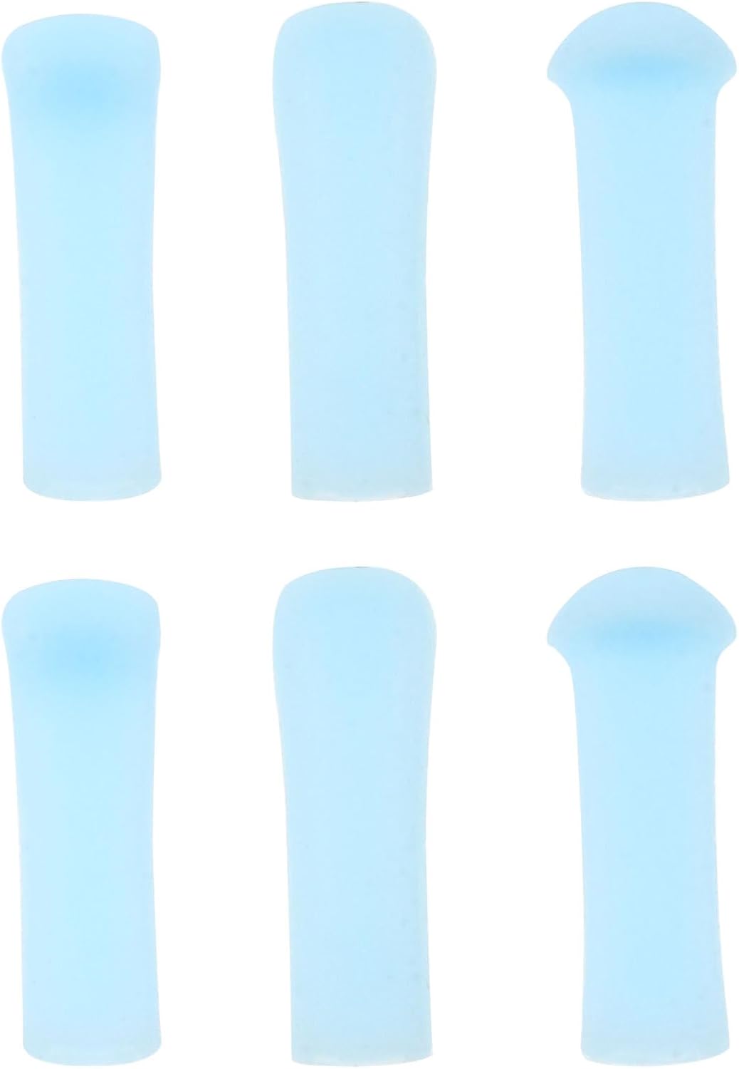 NOLITOY Ear Cleansing Accessories Set - 6Pcs Visible Ear Wax Remover with Silicone Soft Tips and Metal Spoon for Home Use