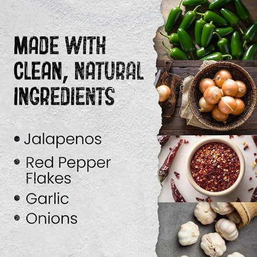 Jala-Lujah Better Than Red Pepper Seasoning | Bold & Zesty Blend of Jalapeños, Crushed Red Pepper Flakes, Garlic & Spices | All-Natural, Vegan & Gluten-Free Alternative to Red Chili Flakes