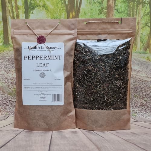 Health Embassy Peppermint Leaf (Mentha × piperita L.) Loose Herbal Tea (100g)
