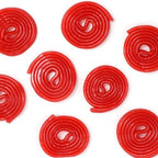 Broadway Strawberry Wheels Licorice Candy, 1 Pound Bulk Bag, Licorice Wheels Candy