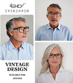 Eyekepper Polycarbonate Large Lens Line Bifocal Glasses Readers