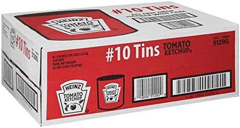 Heinz Tomato Ketchup, 114 ounce (pack of 6)