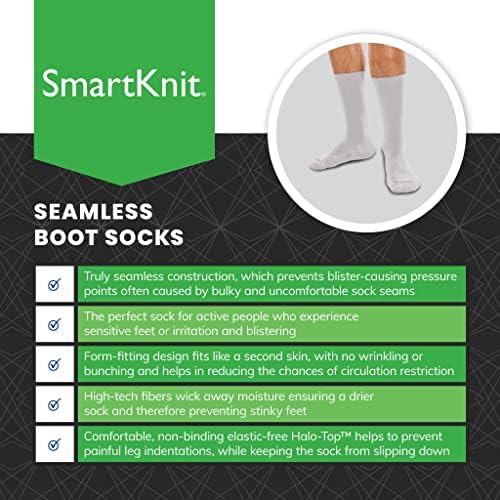 Seamless Boot Socks for Hiking and Work