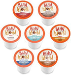 BEAN AROUND THE WORLD Flavored Coffee Compatible With 2.0 Keurig K Cup Brewers, Variety Pack, 40 Count