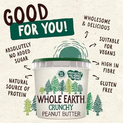 Whole Earth Whole Earth Crunchy Peanut Butter 1000g