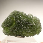 6-26g Moldavite Natural Czech Meteorite Impact Glass Rough Stone Crystal Energy Stone 1pc SBOTTON-8571 (Size : 19-21g)