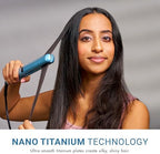 BaBylissPRO Nano Titanium Flat Iron Hair Straightener, Digital Flat Iron for Pro Salon Results, Styling Tool for All Hair Types
