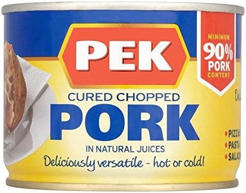 PEK Cured Chopped Pork in Natural Juices (200g) - Pack of 2