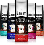 Bialetti - Perfetto Moka Delicato: Light Roasting Ground Coffee, Flowers and Dried Fruit Aroma, 8.8 Oz - 250g, Bag with Flavour-Saving Valve