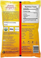 Darsa Organics Chickpea Flour 2 lb - Premium Stone Ground Besan Flour - Gluten Free Garbanzo Bean Flour for Baking and Cooking - Non-GMO Gram Flour, Chemical Free, Vacuum Sealed Bag