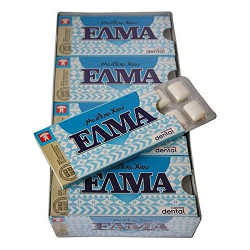 Elma Dental Chios Mastic Gum 12x10 Pieces / 12x14gr - From 100% Fresh Original Xios (Masticha or Mastixa)
