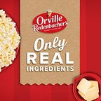 Orville Redenbacher’s Microwave Popcorn, Movie Theater Butter Flavor, 3g Fiber Per Serving, 3 oz., 6-Count