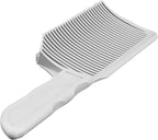 Barber Comb for Fading and Blending Tapered Haircutting Comb for Men Curved Styling Tool for Salon and Home Use 7.8 Inch Flat Top Hair Cutter