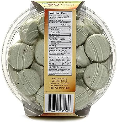 Krunchy Melts Original Meringue Cookies | Caramel Apple Flavor | Only 90 Calories Per Serving | Low Fat, Gluten Free, Dairy Free (4 Oz)