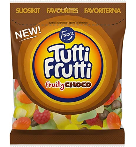 Fazer Tutti Frutti Fruity Choco Gummy 1 Pack of 170g