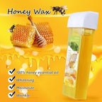 Roller Waxing Kit Roll on Wax Kit Wax Heater Depilatory Wax Roller Kit for Hair Removal for Women Men Sensitive Skin At Home Wax Machine