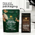 U Chocolate Organic Roasted Cacao Nibs, Unsweetened Superfood – Fresh from our Farm – Vegan, Allergen-Free, Single-Origin Keto Snack & Topping – 16 oz
