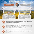 Photochromic Progressive Multifocus Reading Glasses Computer Eyeglasses Transition Readers for Women