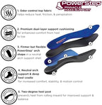 PowerStep Pinnacle Maxx Orthotic Insoles, Maximum Stability & Comfort, Firm & Flexible Angled Heel, Flat Feet & Overpronation, Heavy Duty Shoe Inserts for Men & Women, Made in USA