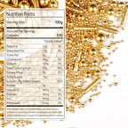 Gold Pearl Rods Sprinkles for Cake Decorating, 150g/5.29oz Mix Size, Golden Sugar Sprinkles, Pearl Cake Decoration, Metallic Rod Sprinkles, Cupcake Cookies Topper, Party Wedding Birthday Supplies