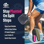 Banger CourtLoc Pickleball Insoles for Women – Low-Profile Arch Support Shoe Inserts, Lateral Stability & Plantar Fasciitis Relief Support – Trim-to-Fit, Moisture-Wicking Court Sport Insole (Women's)