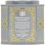 Harney & Sons Victorian London Fog Tea, Black and Oolong Tea with Citrus, Vanilla and Lavender | 30 Sachets, Historic Royal Palaces Collection (Tin Design May Vary)