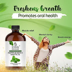 Peppermint Piperita Essential Oil – 4 Fl Oz – 100% Natural Piperita Oil - for Diffuser, Hair Care, Face, Skin Care, Aromatherapy, Scalp and Body Massage, Soap and Candle Making