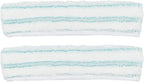 Replacement Mop Cover for Leifheit Window Washer for M, Turquoise, 275 x 68 cm, 2-Pack