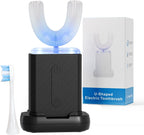 U-Shaped Electric Toothbrush for Adults, ultrasonic Toothbrush with IPX7 Waterproof, Adult Electric Toothbrush with 4 Clean Modes