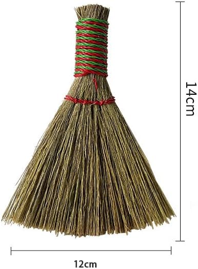 Mini Straw Broom, Desktop Cleaning Broom, Portable, Used for Cleaning Kitchens, Offices, Homes, Computers, and car