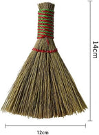 Mini Straw Broom, Desktop Cleaning Broom, Portable, Used for Cleaning Kitchens, Offices, Homes, Computers, and car
