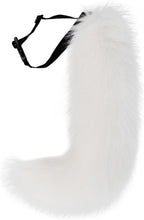 SMILETERNITY Faux Fur Furry Animal Cat Fox Tail for Halloween Party Cosplay Costume Accessories