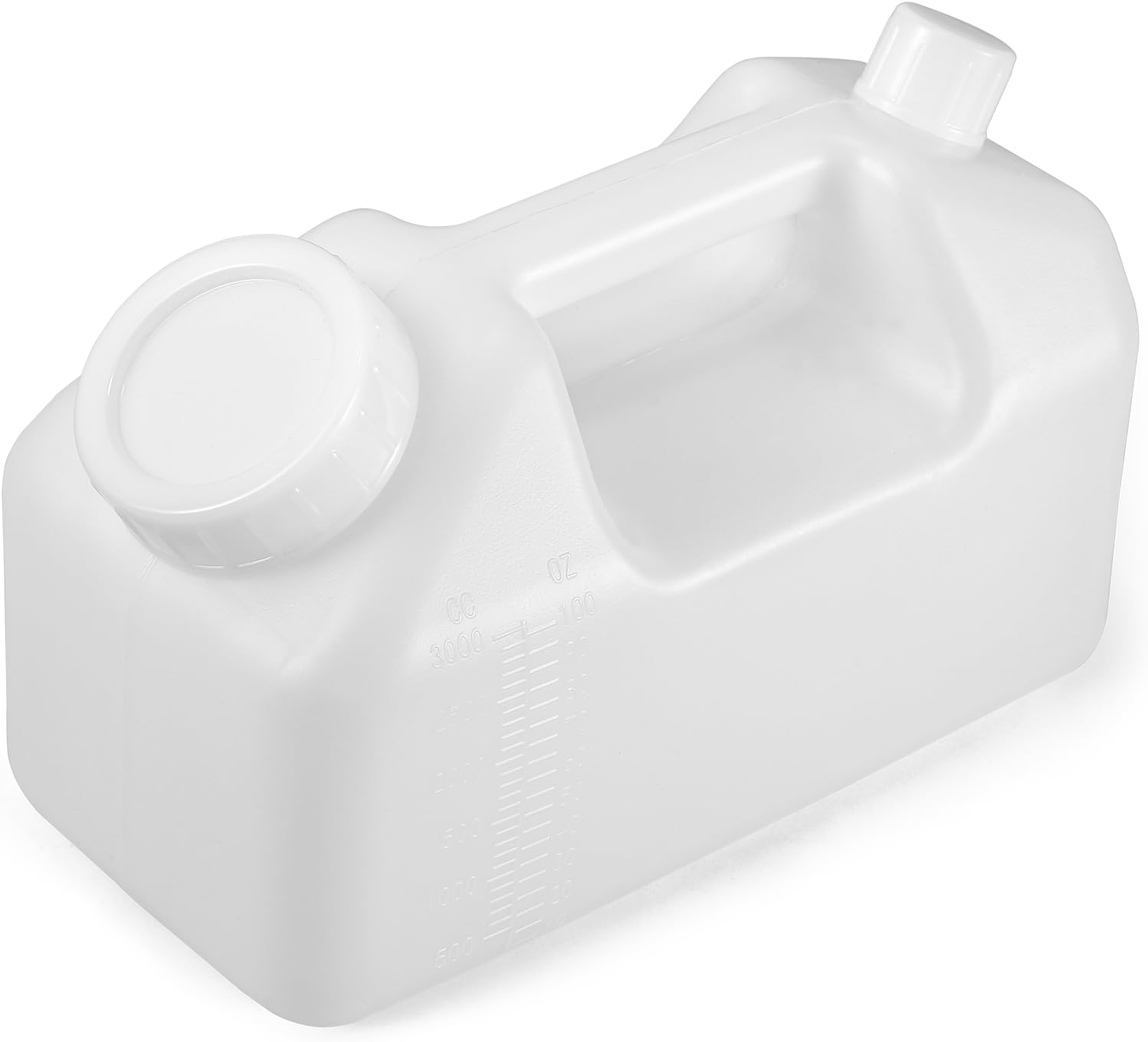 ONEDONE Urinals for Men - Large Urine Bottle 3000 mL/101 Oz Spill Proof Pee Bottles for Men w/Separate Urine Outlet Male Urinal 24-Hour Urine Collection Bottles Wide Opening Pee jug