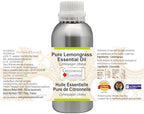 Greenwood Essential Pure Lemongrass Essential Oil (Cymbopogon citratus) Steam Distilled 630ml (21 oz)