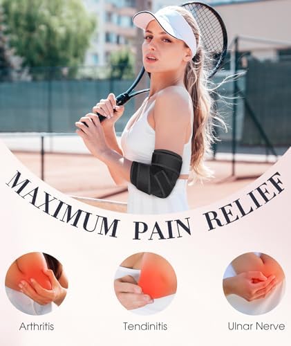 Elbow Brace for Cubital Tunnel Syndrome,Elbow Support for Ulnar Nerve,Adjustable splint for Men&Women Elbow pain Relief