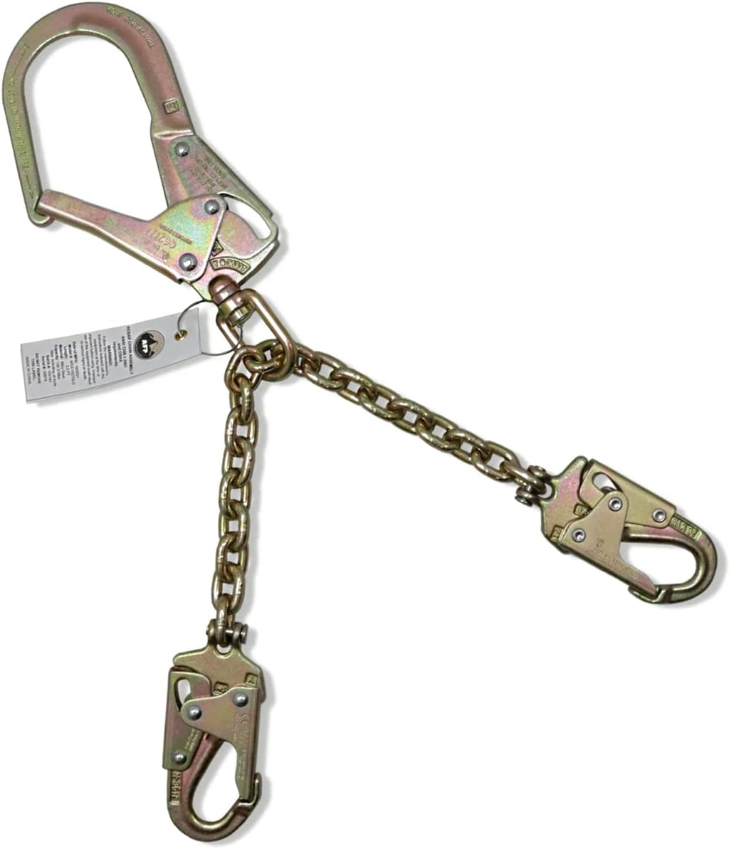 AFP Rebar Positioning Chain Assembly with Swivel Hook (Gold)