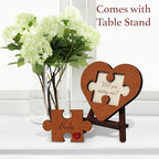 Will You Marry Me Puzzle - Engraved Wedding Proposal Ideas for Boyfriend Girlfriend, Surprise Engagement Proposal Wooden Sign, Romantic Way to Pop the Question to Your Beloved