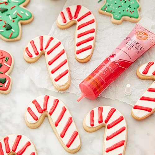 Wilton Red Sparkle Gel Icing Dispenser