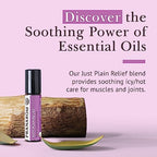 Pranarom - Just Plain Relief Essential Oils, Relaxing Aromatherapy Oils, Organic Essential Oil Blend, Essential Oils with Lavender, Peppermint & Helichrysum, 8mL