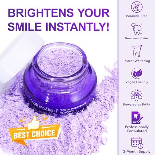 Teeth Whitening Powder - Teeth Whitening - Removes Stains - Toothpaste Power - No Sensitivity - Breath Freshener - 15g